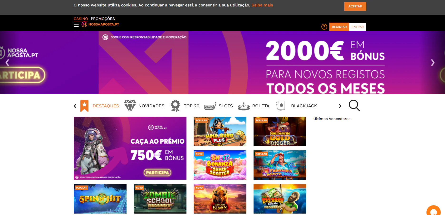 Nossa Aposta Casino Portugal