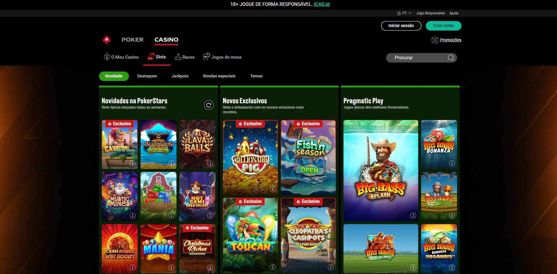 Casino PokerStars Portugal